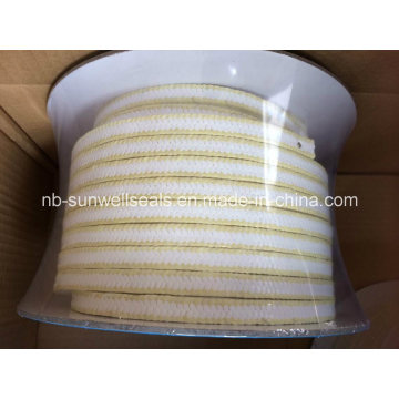 Sunwell P306 White PTFE Packing with Aramid Corners